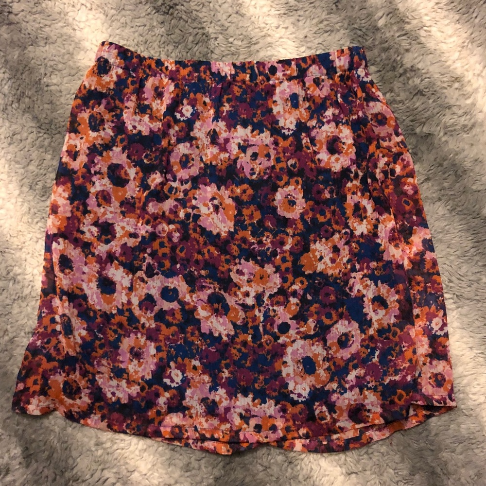 Mossimo Supply Co. Floral Skirt